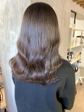 サクラ オモテサンドウ(SAKURA) ブリーチなしで透明感！赤み除去カラー　表参道美容室