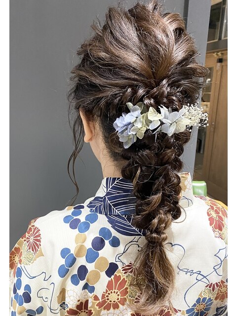 ヘアアレンジ・ヘアセット・結婚式・デート【豊見城・糸満】