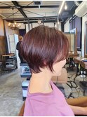 コンパクトショート/30代/40代/50代(田村良平)/ピンクブラウン