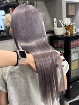 ロウル 渋谷(LOWRL)&nbsp;シルバーラベンダー/ケアブリーチ/水素トリートメント