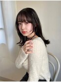 韓国風顔まわりレイヤー