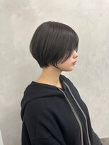 ハンサムショート/前髪なしショート/20代30代40代50代/代官山