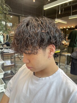 アクトジャパングランドイースト(ACT JAPAN GRAND EAST) メンズカット+波巻きパーマ♪