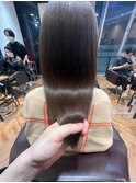 大人かわいい20代30代40代小顔ショコラベージュ　Zina本八幡