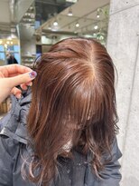 フォルテ 横浜店(FORTE)&nbsp;カラー　アースカラー オリーブベージュ　ブリーチなしカラー