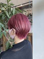 コポル(Copol)&nbsp;夏のハイトーンショート×ベリーピンク