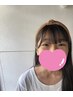 お顔周りのに合わせカット　　￥3500