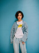 スタリー(Starry)&nbsp;くせ毛風カジュアルショートボブ/20代/30代/40代/ハレマチ通り