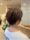髪のうねりを味方に!ショートに挑戦してみたい方におすすめ!