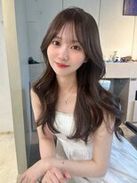 フェブ(fev)&nbsp;［fev_otoha］Lattebrown＋layer cut