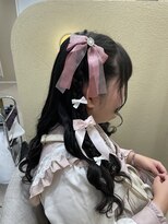 ランリ 名古屋名駅(ranri)&nbsp;ハーフツイン推し活ヘア