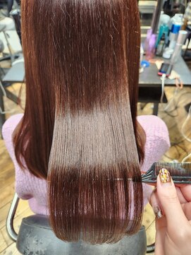 ラックスビー ユナイテッド 神戸三宮いくたロード店(LUXBE UNITED) ☆miwaカラー☆ふわっと色付く春のニュアンスカラー