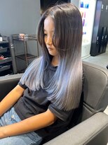 キング 枚方店(K!ng)&nbsp;縮毛矯正髪質改善ハイライトレイヤーカット枚方美容室エクステ