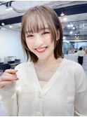 ☆外ハネタイト耳かけショートボブ