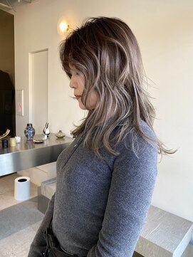 ステン(sten) シルバーグレージュ/アッシュシルバー/デザインカラー