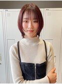 春カラーx顔まわりレイヤーx髪質改善