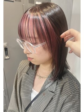 エイト 金沢店(EIGHT kanazawa) 顔周りデザインカラー