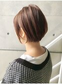 ショート/ブラウンカラー