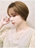 大人可愛いショートヘア