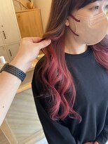 キキ(kiki)&nbsp;インナーカラー×ピンク＊