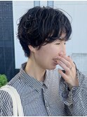 ショートパーマ/黒髪パーマ