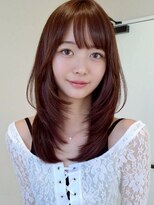 ケーツー エソラ池袋店(K-two)&nbsp;レイヤーカット*ハッシュカット*前髪カット*顔周り*髪質改善