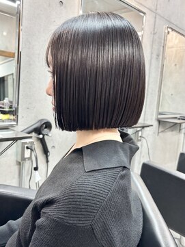 ラス トーキョー(LAS TOKYO) 柔らかく自然な縮毛矯正＋似合わせボブ・ショートカット