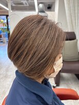 浪漫館 アプリーレ(APRILE) ハイライトグラデーションボブ 2026/2/6