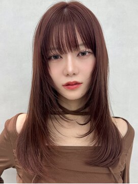 エジョン 三鷹店(Aejon) 三鷹レイヤーカット韓国ダブルカラー顔周り前髪カットボブ