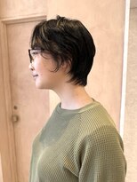 オン キャナルシティ博多前店(on)&nbsp;【晴音】くせ毛ショート/ショート/20代