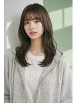 ワゴンバイアフロート(Wagon by afloat)&nbsp;セミロング20代30代ストレートレイヤー前髪なし前髪あり池袋