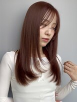 トリッカ シブヤ(TRICCA SHIBUYA)&nbsp;暖色カラー/チェリーレッド/カシスブラウン/ピンク/春カラー渋谷