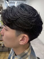ナム 錦糸町(NAM)&nbsp;MEN’S/リバースセンターパート/ニュアンスパーマ/錦糸町
