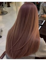 ブルーテーフ(Bleu Terre) 盛岡【ピンクベージュブリーチ】ダブルカラーお任せください◎