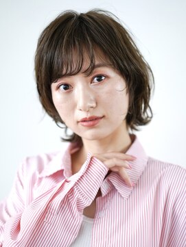 インセプション 銀座(INCEPTION) 前下がりショート・ボブ/絶壁解消/前髪あり/40代/30代/外ハネ