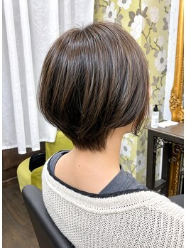 テテクルー(tete et clou)の写真/ショートヘアーも得意。大人ショートや可愛いショートヘアにも対応。　