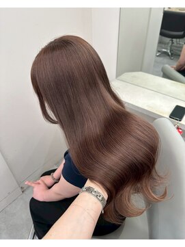 ベレーザ 川越(Beleza) ba16971_ベージュブラウンブリーチなし透明感カラーワンホンヘア