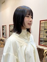 ラナ ナカガワ(Lana NAKAGAWA)&nbsp;Beforeも/地毛風カラー/透明感グレージュ/レイヤーボブ
