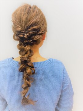 ラフターヘアー(Lafter Hair) ランダム編み