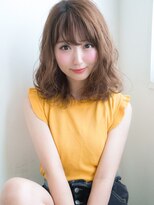 ヘアーセンス 新小岩店(hair SENSE) 好感度高め◎クラシカル×厚めバング☆モテガールセミディ♪