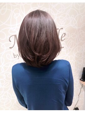 ミッシェル アフロート(michelle afloat) 20代30代40代50代小顔ひし形内巻きラウンドCカーブカットツヤ