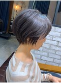 30、40代にオススメ！丸みが可愛いシンプルショート×イルミナ
