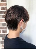 ショートのパーマスタイルはスタイリングが楽◎