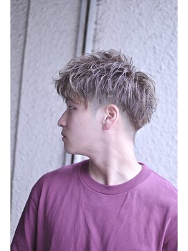 ブレイズ ザ サロン(BLAZE THE SALON) こっそりお洒落ハイライト×ミルクティーマッシュ【BLAZE 大庭】