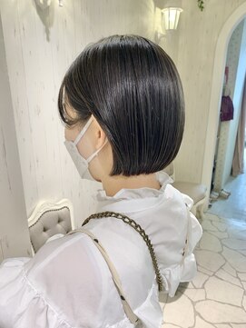 エフバイラブランシュ 大宮東口店(ef by La Blanche) 大宮/ショコラベージュ/ボブルフ/カール/ベビーバング