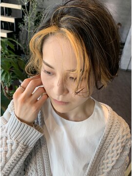 ラク(lac) フェイスフレーミングカラー