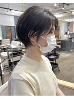 ルアン 上通り(ruen)&nbsp;熊本 ショートカット 大人ショート ruen 上通り 右田莉奈