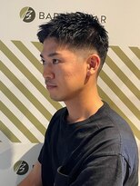 バーバーバー アカバネ(BARBER-BAR AKABANE)&nbsp;フェードカットスタイル【BARBER-BAR】