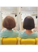 ショートボブ