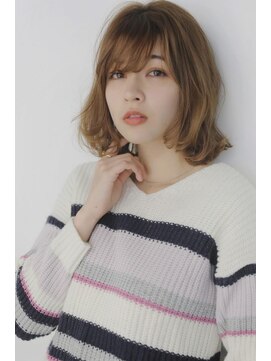 エンディアリング 東銀座(Endearing) イメチェン大人かわいい愛されミディ前髪流れ20代30代40代東銀座